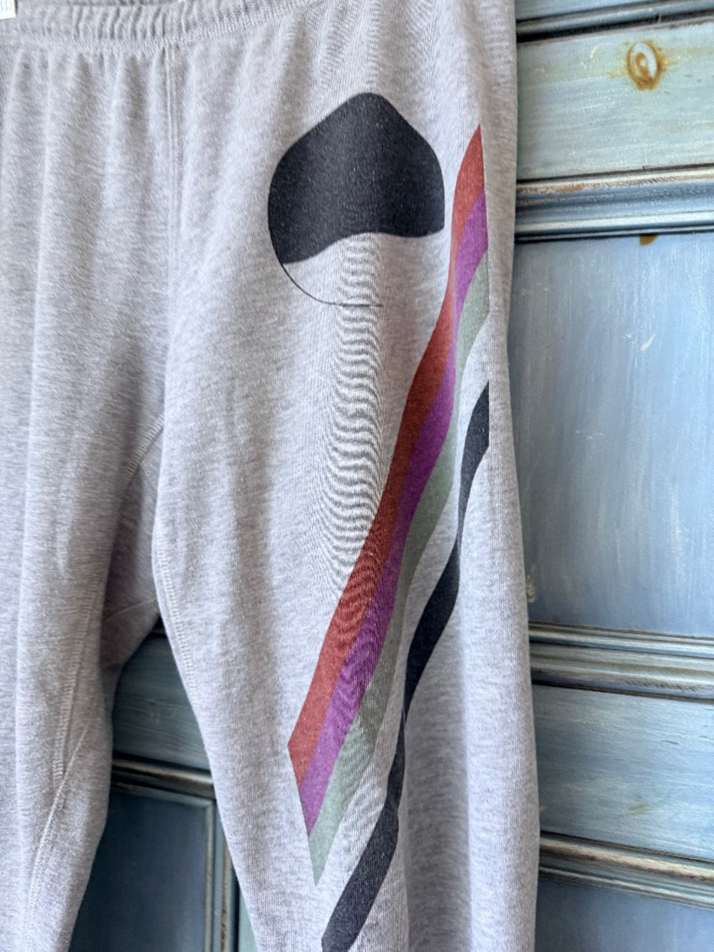 Free City Color and Sound Sweatpants in Light Gray Size 3/L - Picture 2 of 5